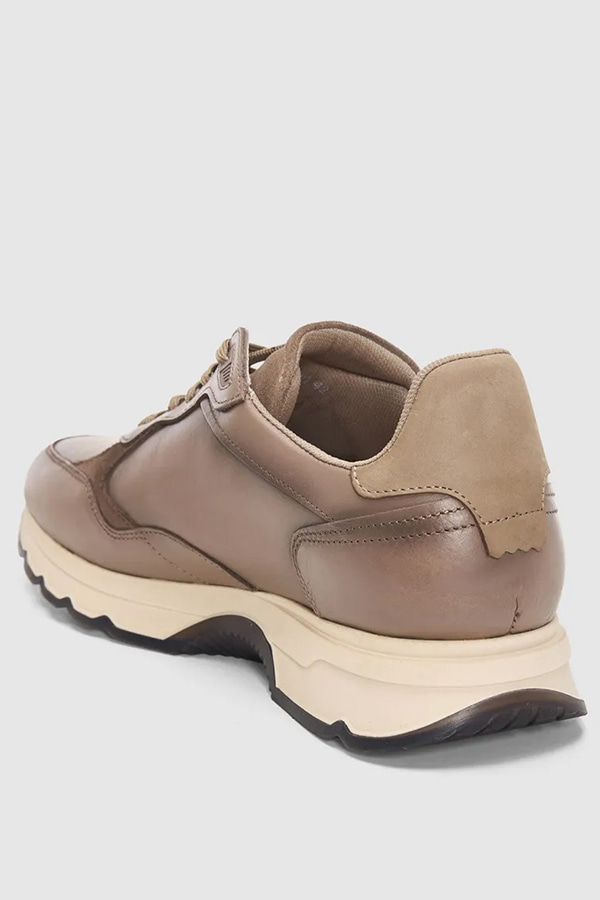 ΔΕΡΜΑΤΙΝΑ ΠΑΠΟΥΤΣΙΑ BOSS SHOES - TAUPE BURN